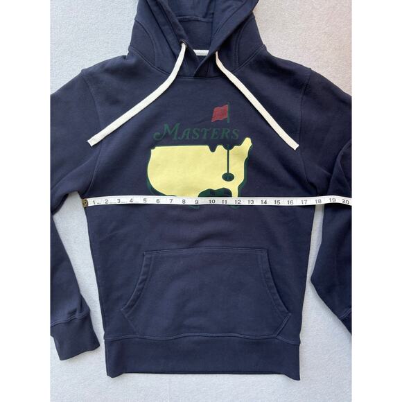 Masters League 91 hoodie navy Augusta National logo size small - Picture 2 of 9